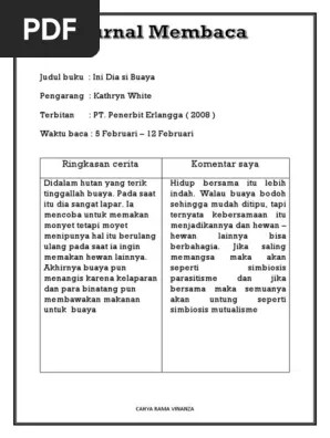Jurnal Membaca | PDF