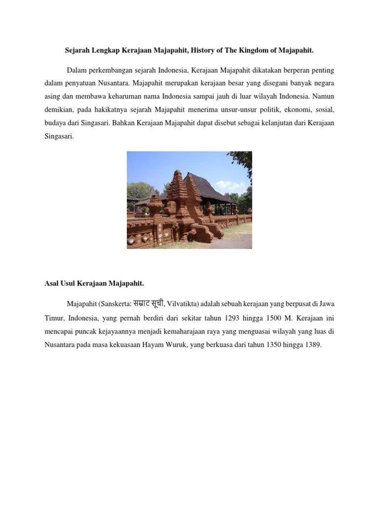Kerajaan Majapahit | PDF