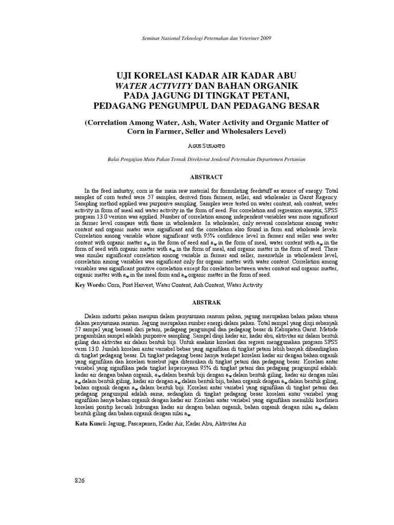 Jurnal Uji Kadar Air Mathematics Nature