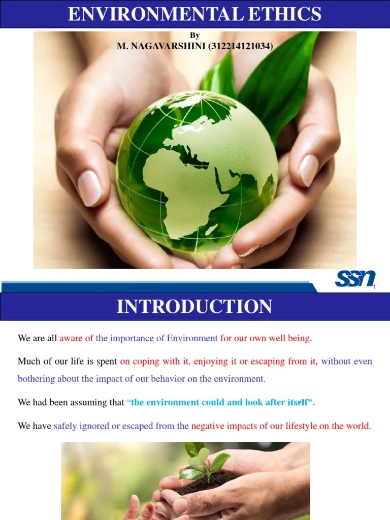 Environmental Ethics Engineer Natural Environment Free 30day