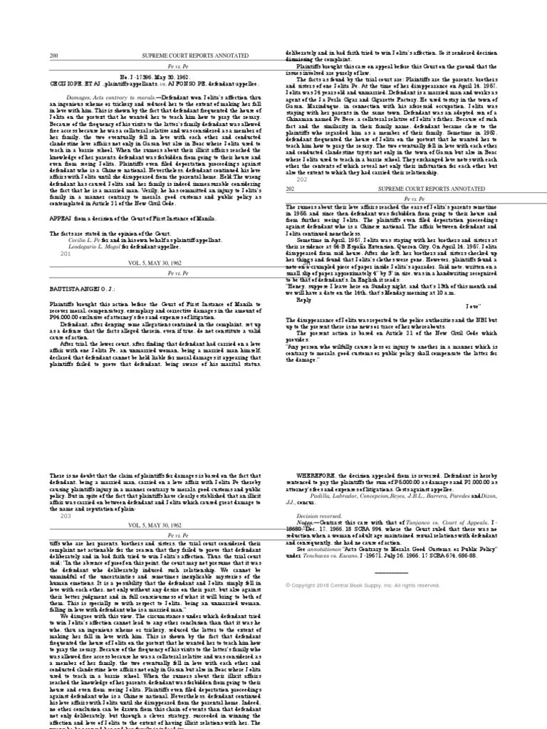 Pe vs. Pe PDF Damages Lawsuit