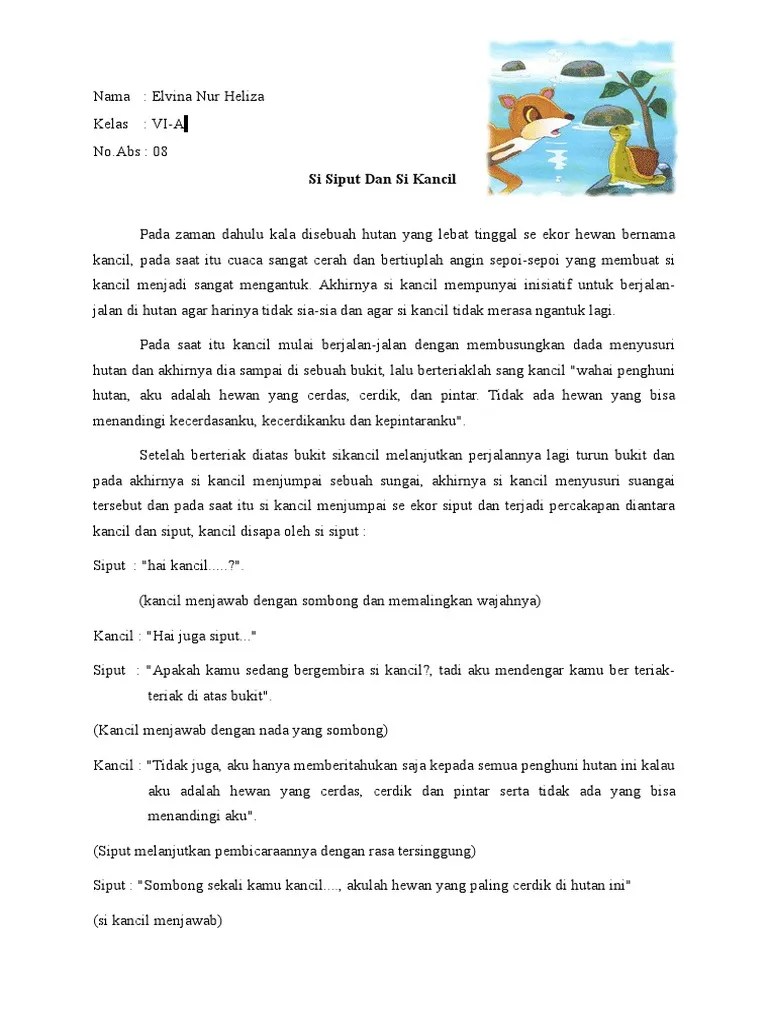 Cerita Dongeng Kancil Dan Siput