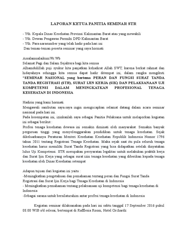 Contoh Pidato Pembukaan Acara Seminar - Kumpulan Contoh Terbaru