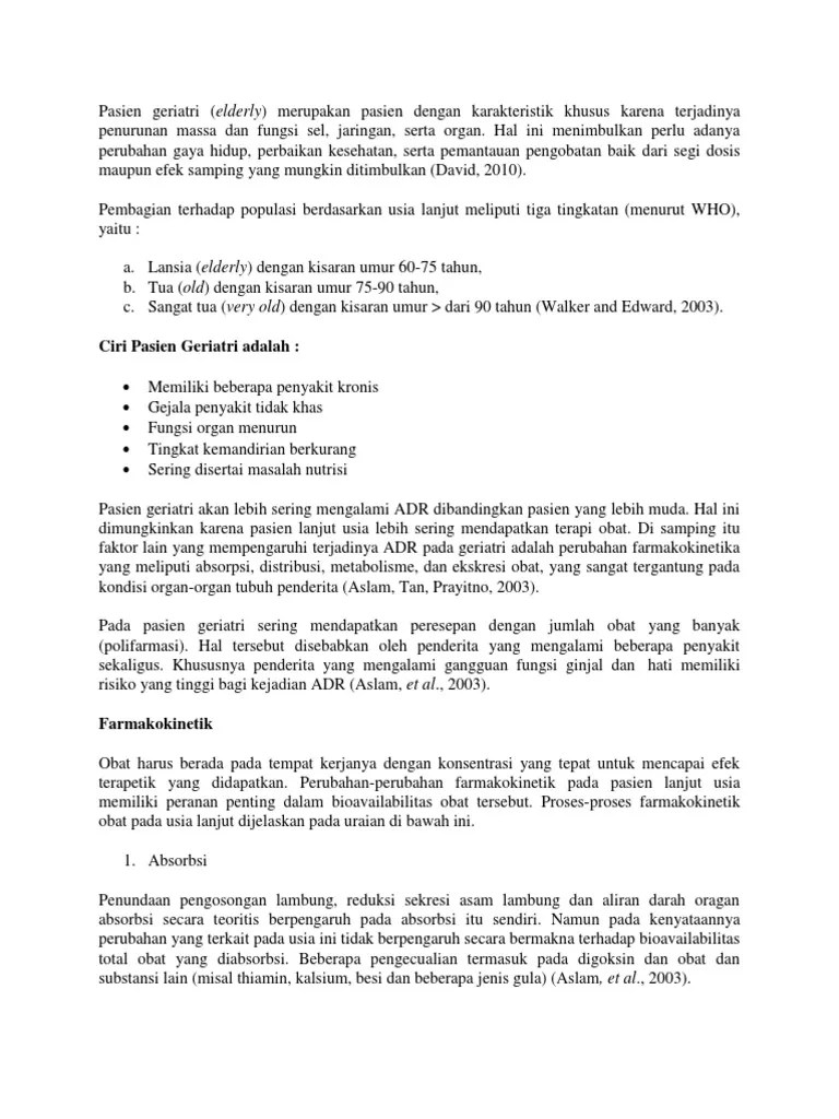 Tugas Geriatri | PDF