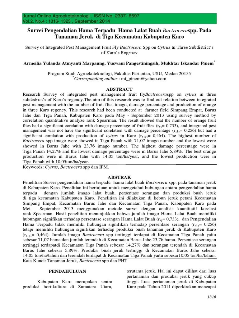 100758 ID Survei Pengendalian Hama Terpadu Hama La