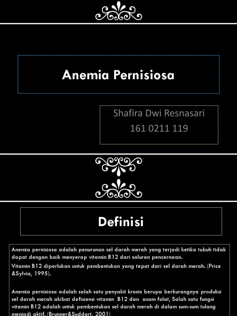 Anemia Pernisiosa | PDF