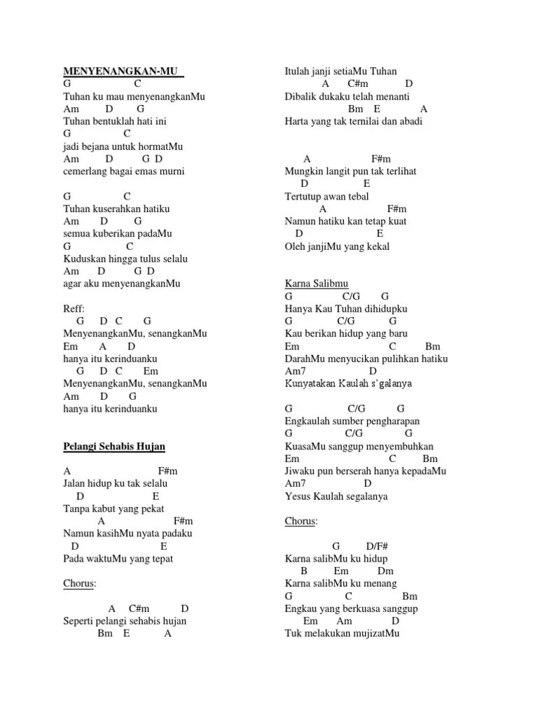 Chord Lagu Pelangi Sehabis Hujan – Rasanya