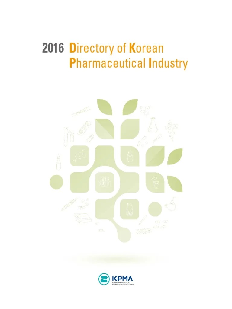 Directory of Korean Pharmaceutical Industry PDF