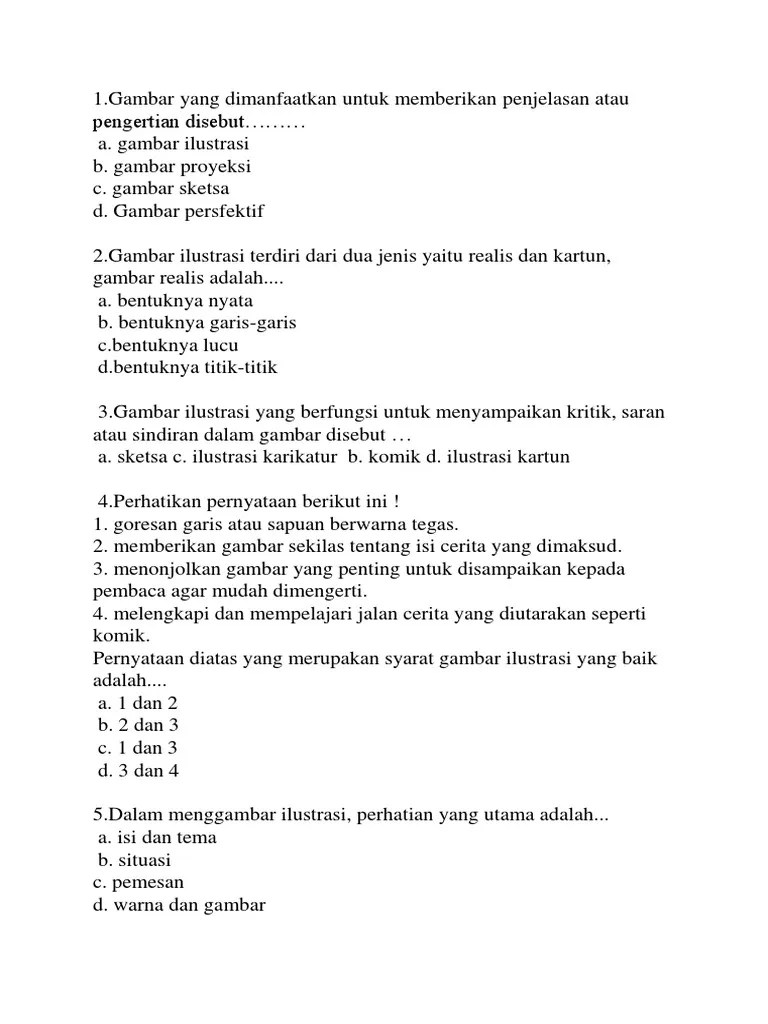 3 Gambar Ilustrasi Dan Penjelasan | Hilustrasi