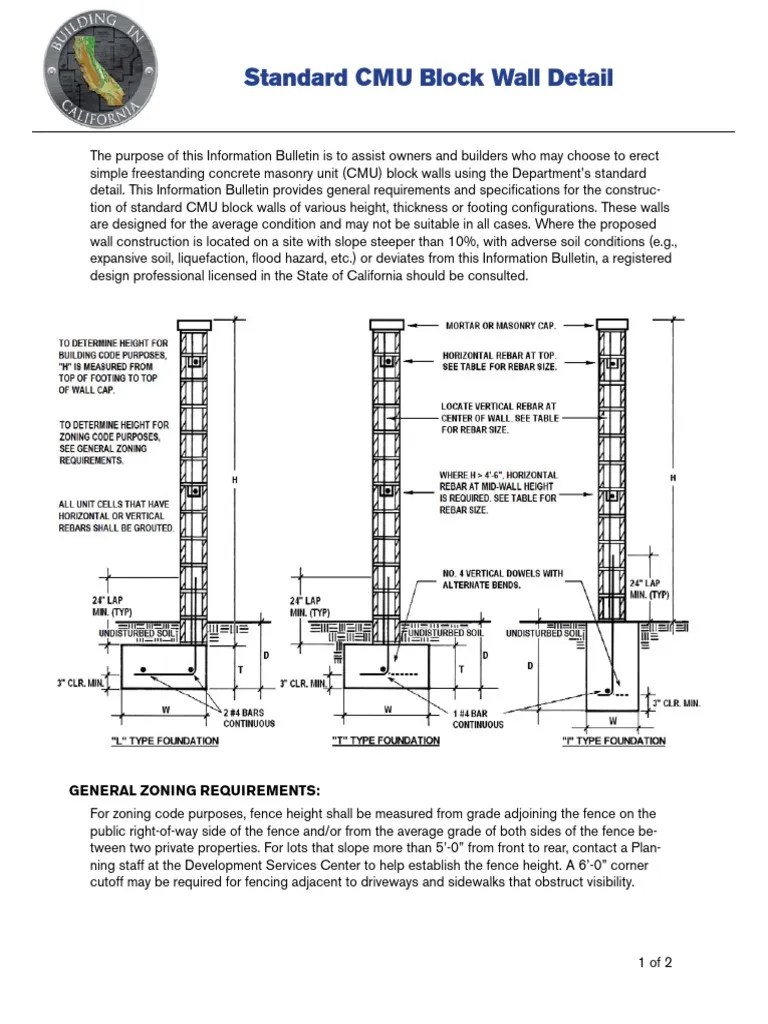 Cmu Block Wall Detail Architectural Design Architecture