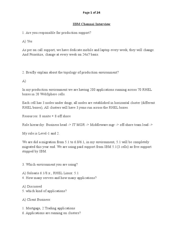 Was Interview Questions PDF Application Server Enterprise Java Beans