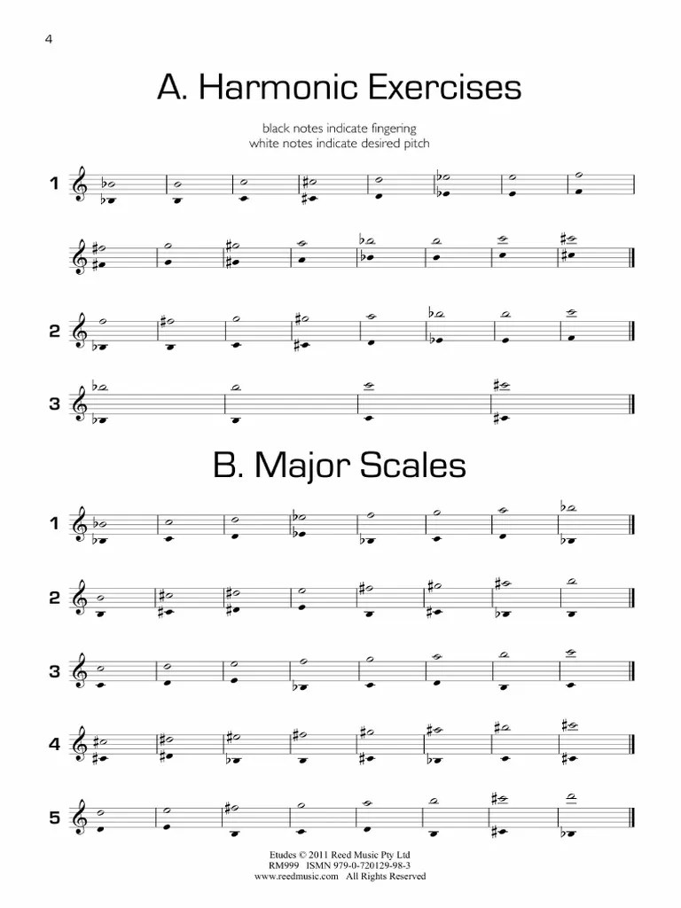 Saxophone Multiphonics PDF