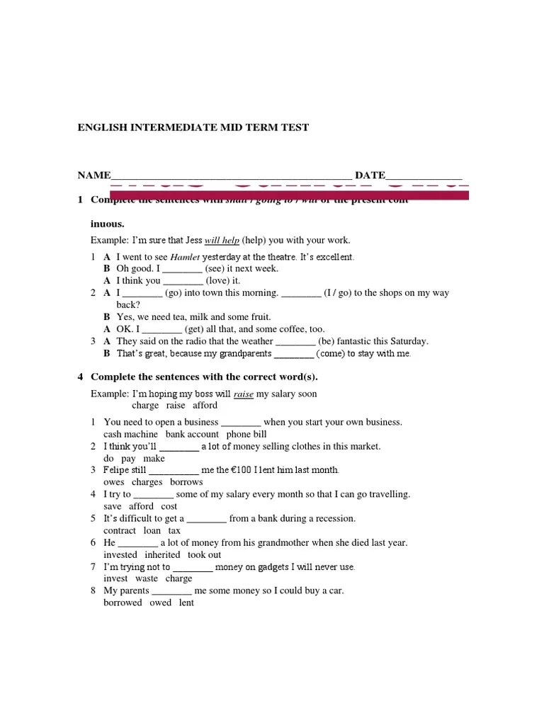 the Sentences With Shall