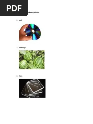 Benda Yang Permukaannya Halus | PDF