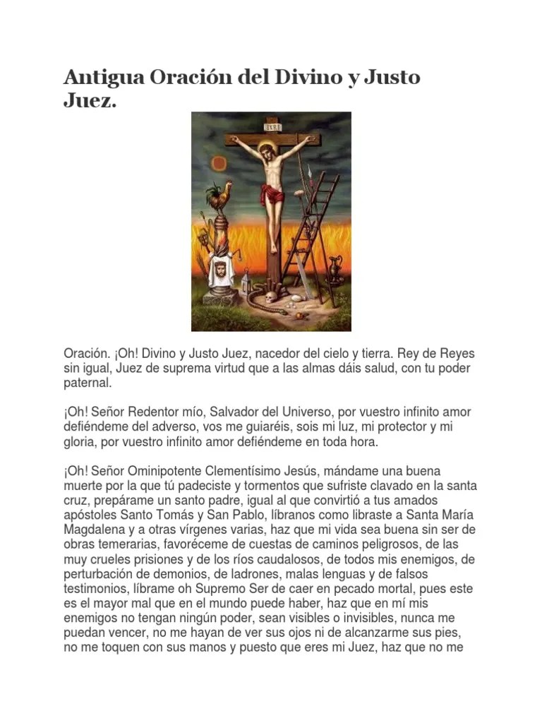 Oracion Al Divino Y Justo Juez Señor Del Trabajo Para Trabajadores