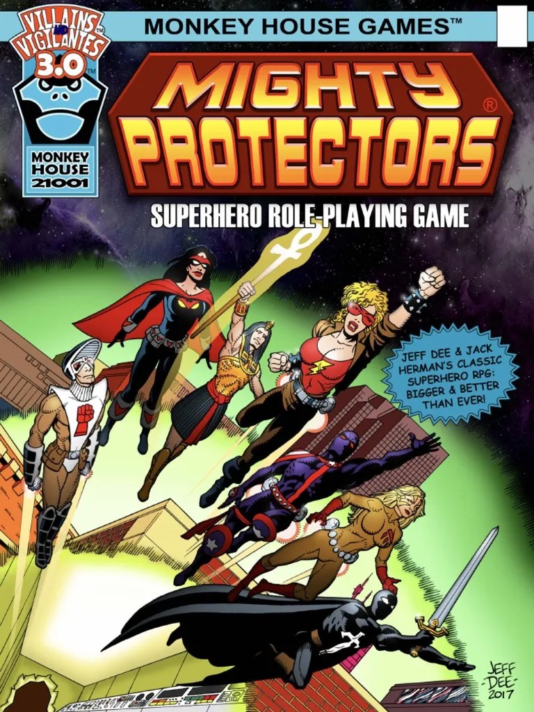 Villains & Vigilantes Mighty Protectors Nature Leisure