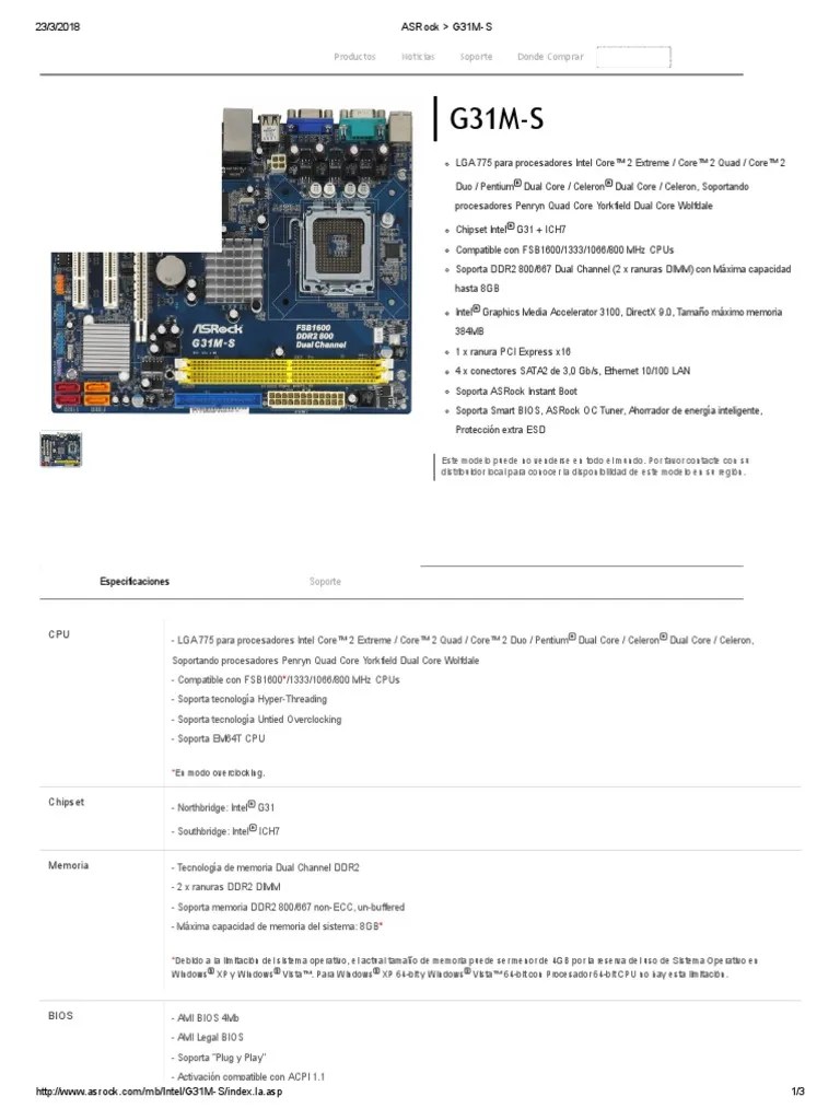 Asrock g31ms PDF Electronic Engineering