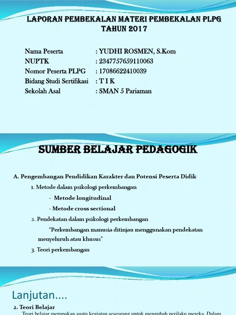 Pengembangan Pendidikan Karakter Dan Potensi Peserta Didik Berbagi