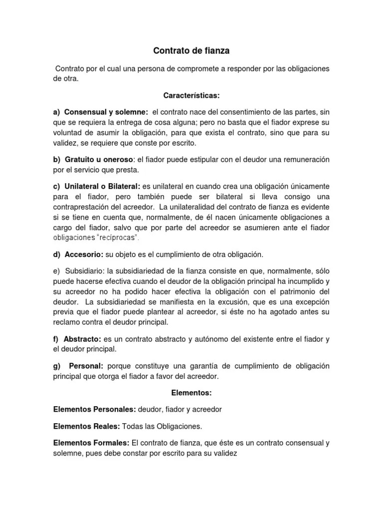 Contrato de Fianza.docx Fianza Pagos Prueba gratuita