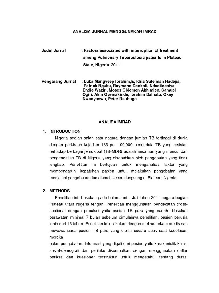 View Contoh Review Jurnal Dengan Imrad Gif