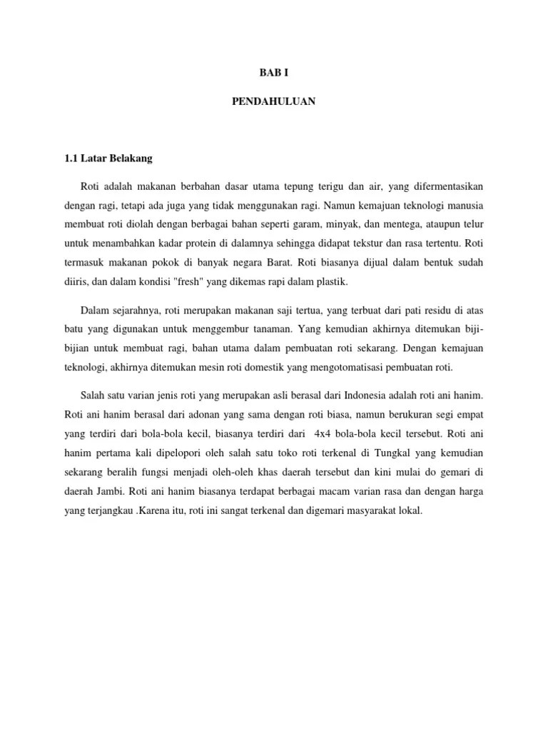 Bab I Pendahuluan