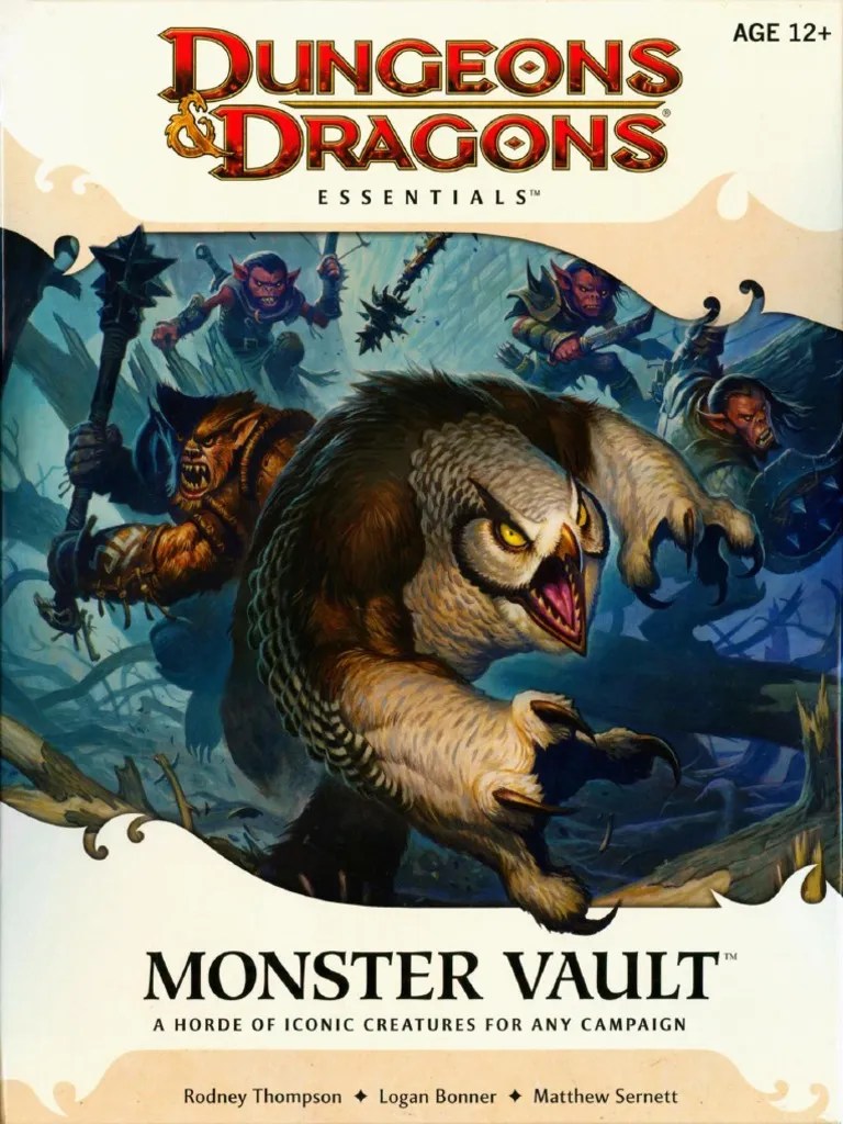 Monster Vault PDF PDF Wizards Of The Coast Dungeons & Dragons