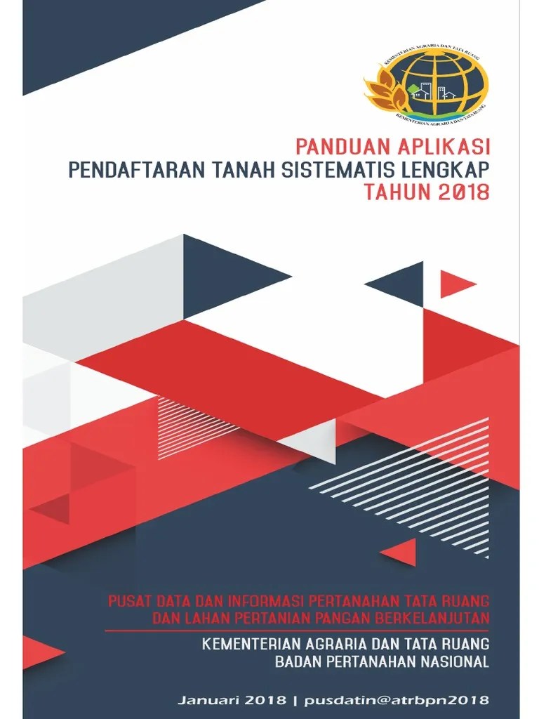 User Manual Aplikasi PTSL 2018