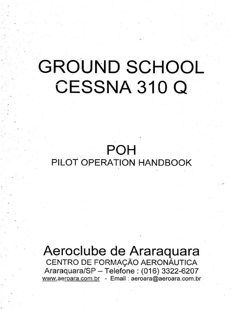 Manual - Cessna 310Q PDF | PDF