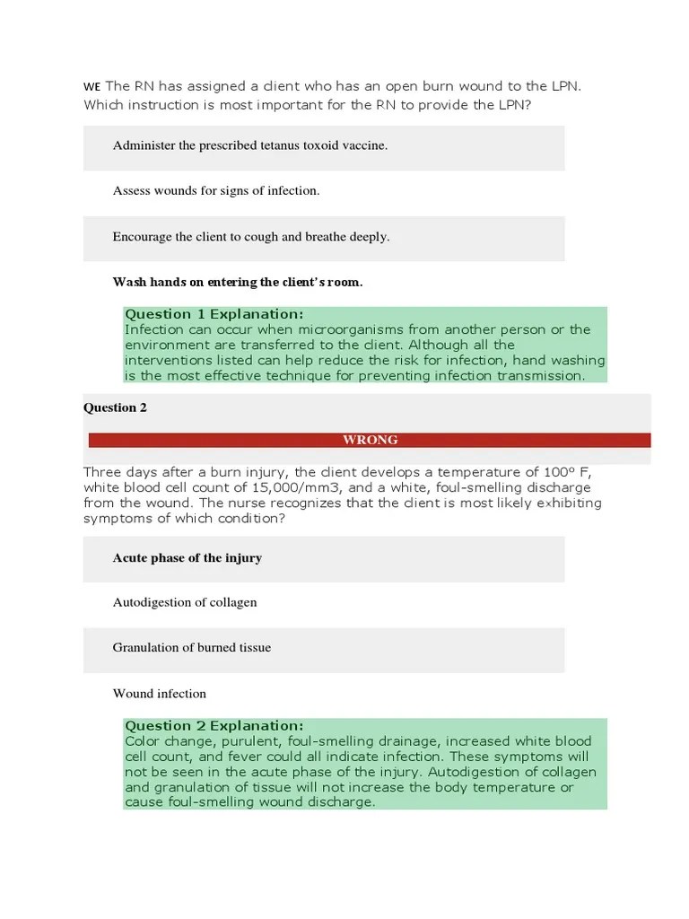 Burn Mcqs2 | PDF | Burn | Wound