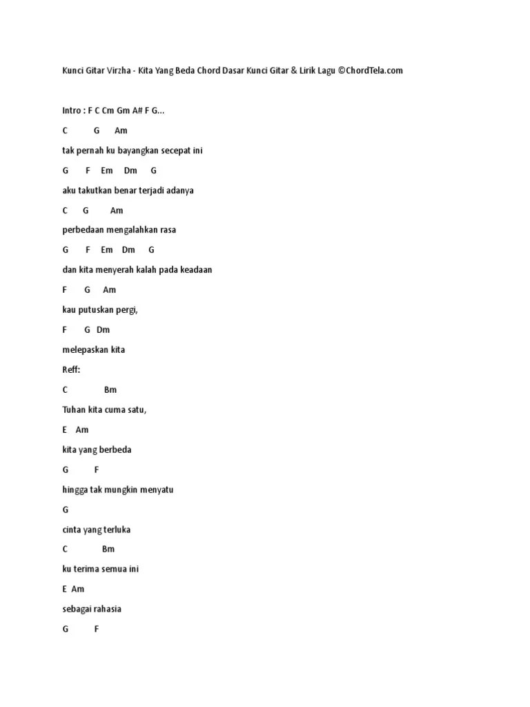 Chordtela Hati Yang Luka