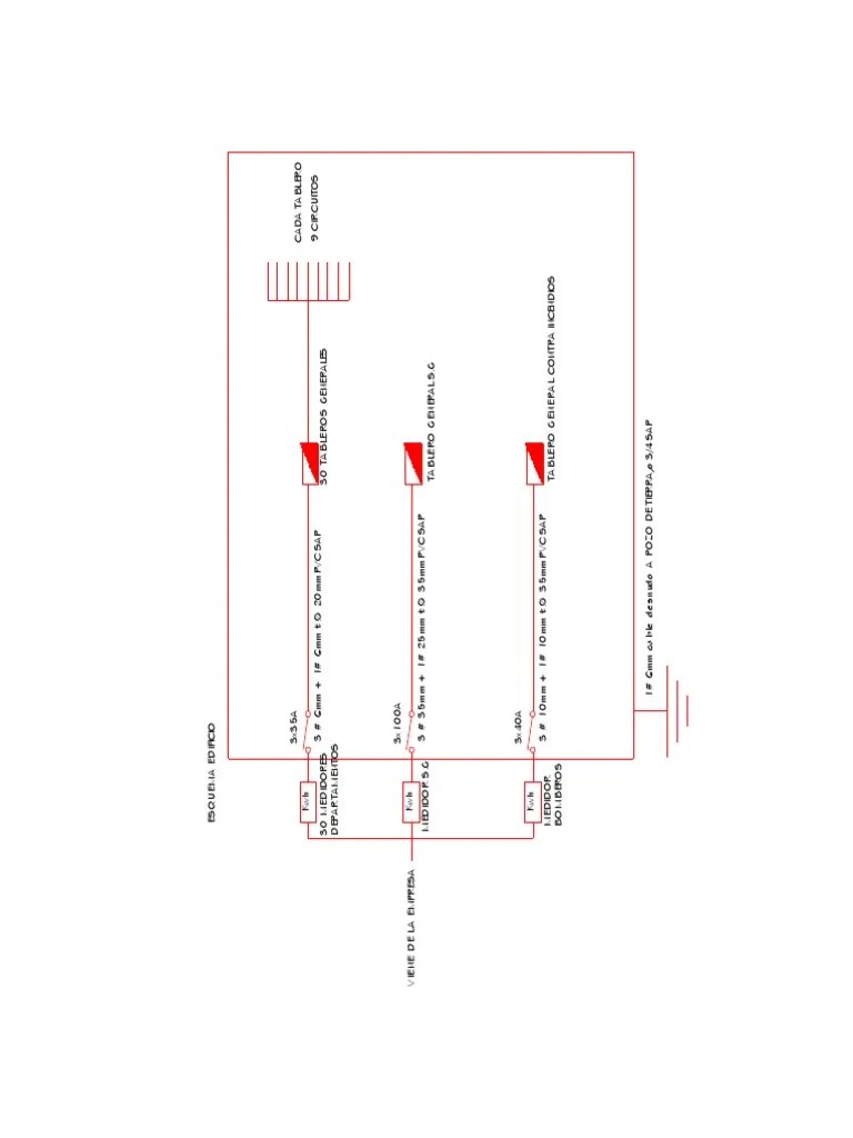 Diagrama Unifilar Edificio | PDF