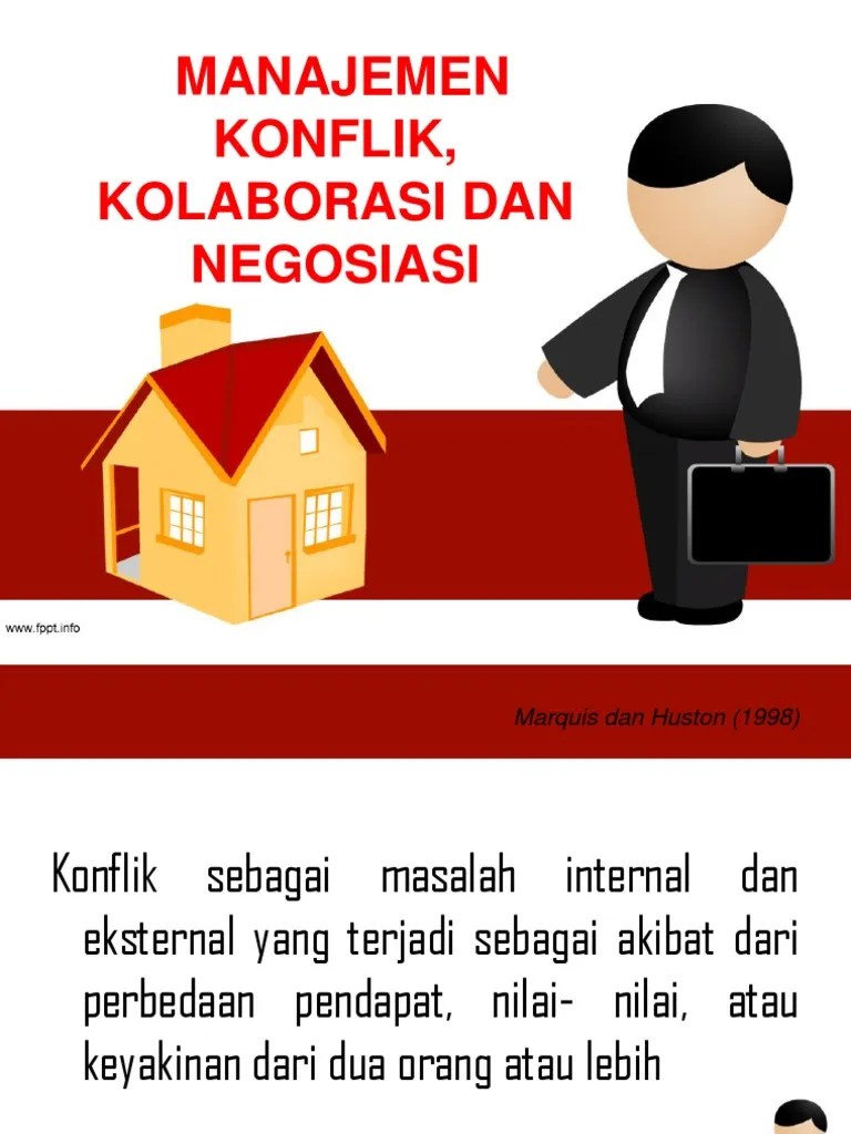 Manajemen Konflik, Kolaborasi Dan Negosiasi PDF