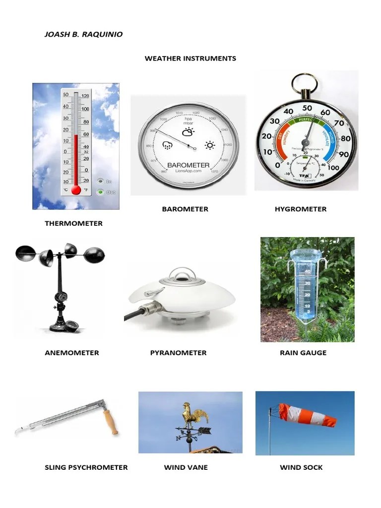 Weather Instruments PDF