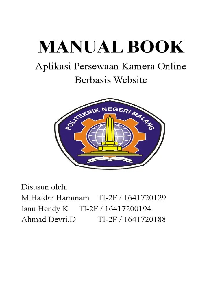 Manual Book PDF