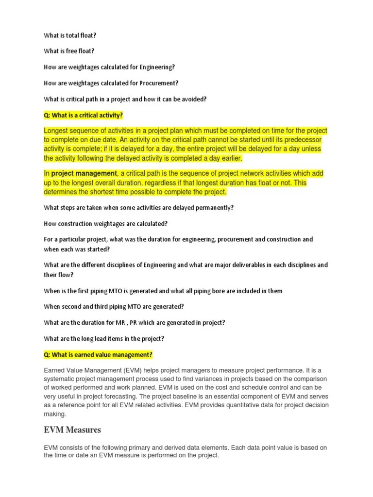 Planning Interview Questions PDF Business Teaching Mathematics