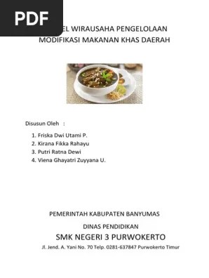 Xii mipa 6soal sistem pengolahan makanan khas daerah yangdimodifikasi1.cara merubah bentuk dan rasa makanan khas . Soal Dan Jawaban Tentang Makanan Khas Daerah Kelas 12 Mathlaul Khairiyah