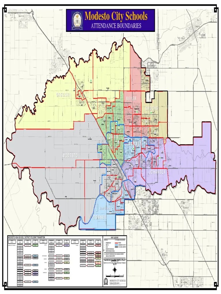 Modesto City Schools Master Boundary Map 051711.pdf