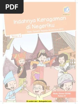 Buku Siswa Kelas IV Tema 7 Revisi 2017 | PDF