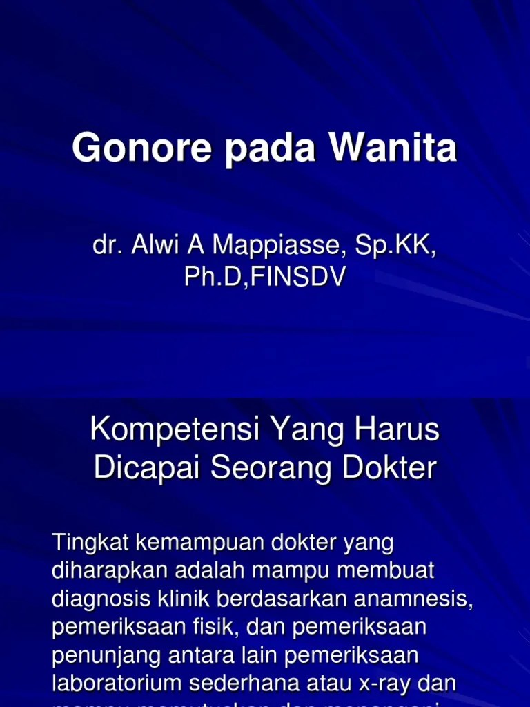 14Gonore Pada Wanita Dr. Alwi M, SPKK PDF