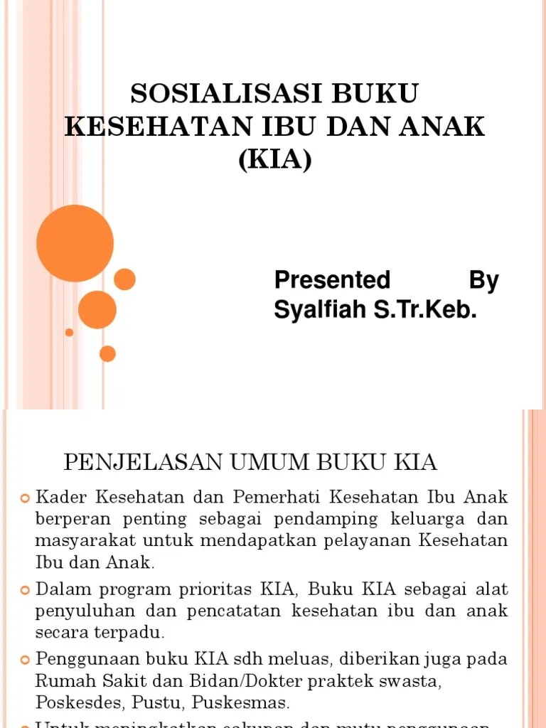 Sos. Buku Kia | PDF