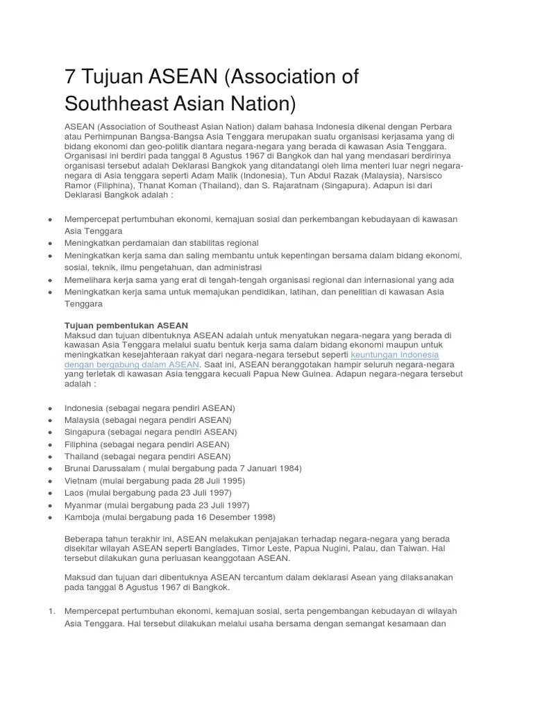 Asean | PDF