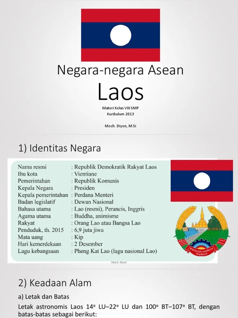 Negara-Negara Asean Laos | PDF