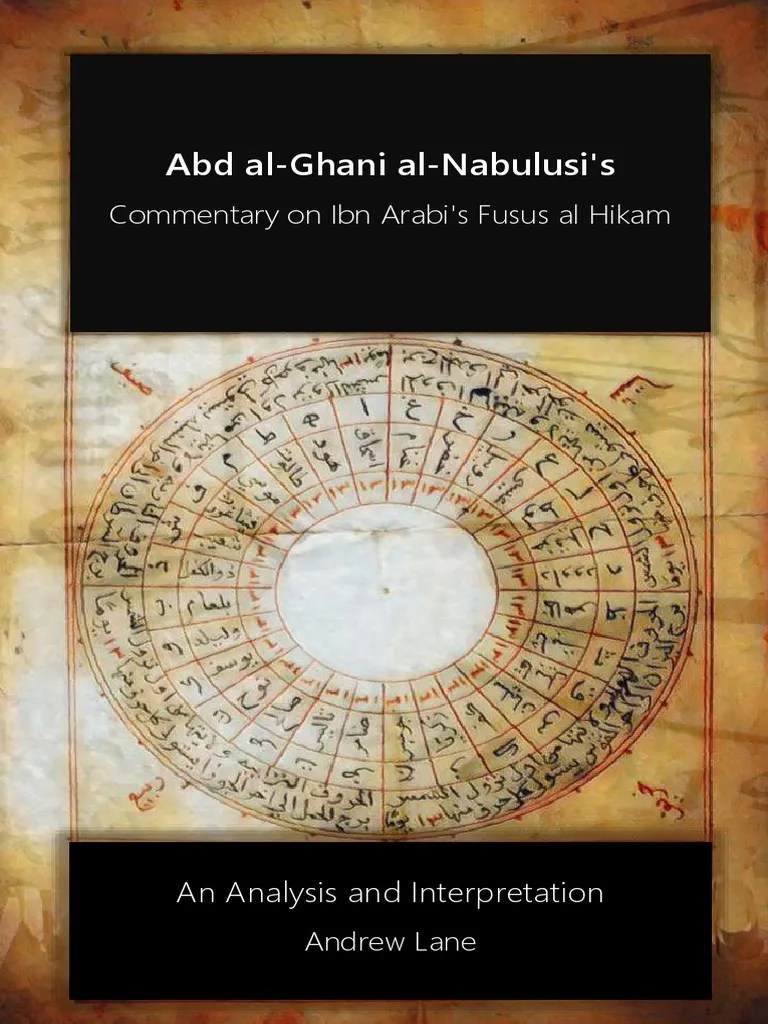 Nabalusi Commentary On Fusus Al Hikam PDF Quran Islam