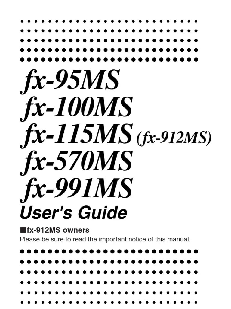 Casio Manual | PDF