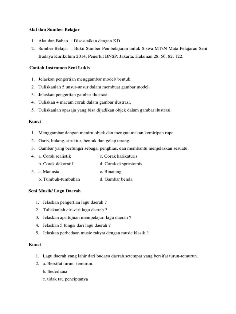 Pengertian Dan Ciri Ciri Lagu Daerah Ini Cirinya