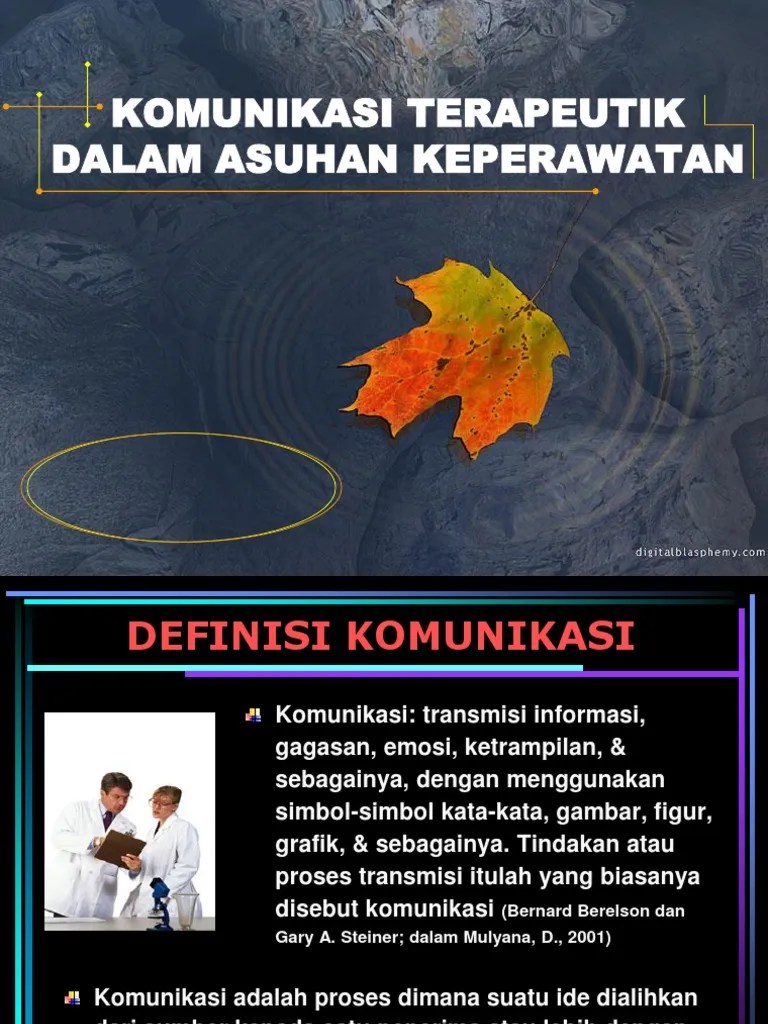 Komunikasi Terapeutik Keperawatan....ppt