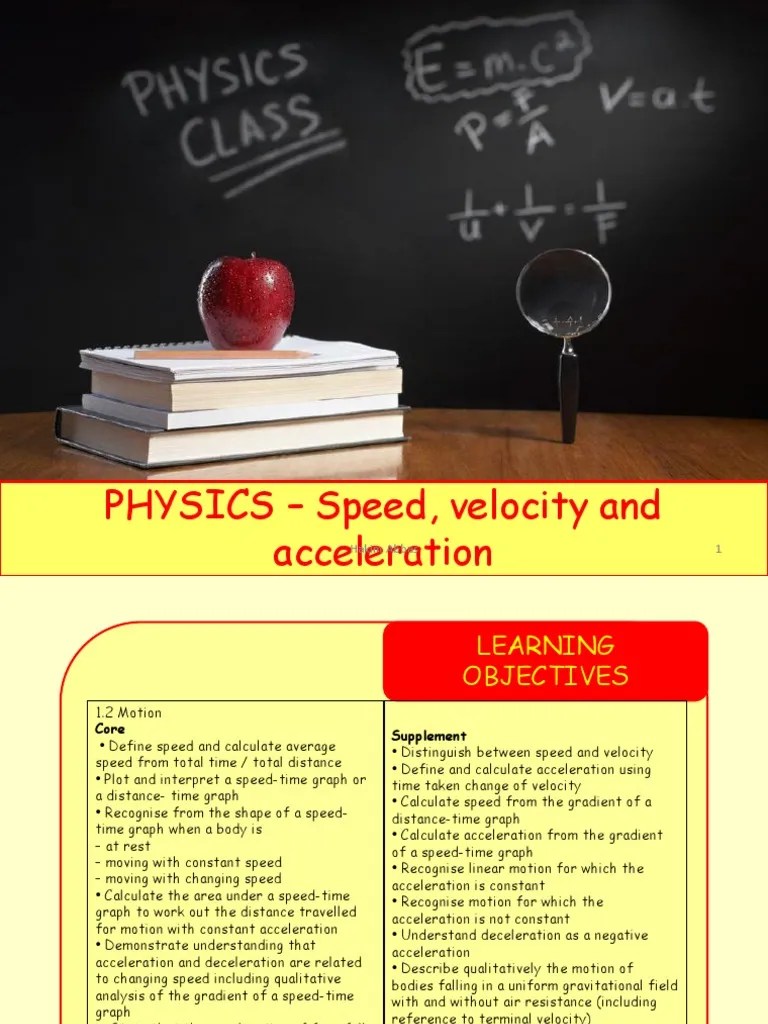 Physics 2 Speed, velocity and acceleration.pdf