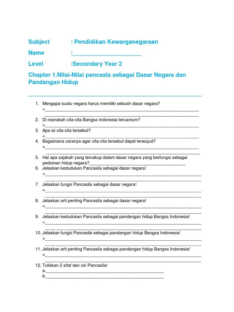 Arti Penting Pancasila Sebagai Dasar Negara - Berbagi Informasi