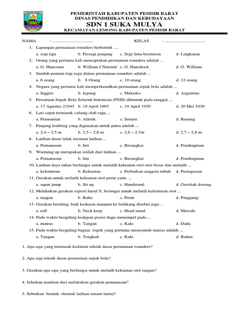 Jelaskan Bentuk Bentuk Latihan Pemanasan Untuk Senam Lantai Seputar