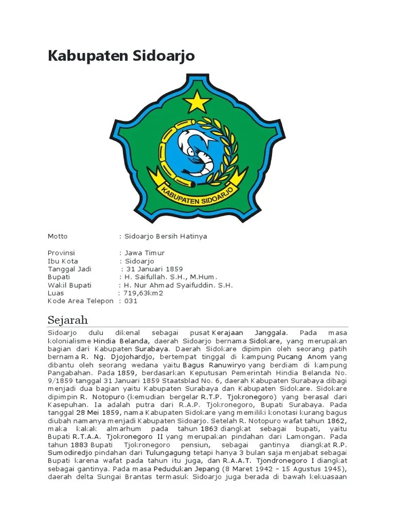 Kabupaten Sidoarjo